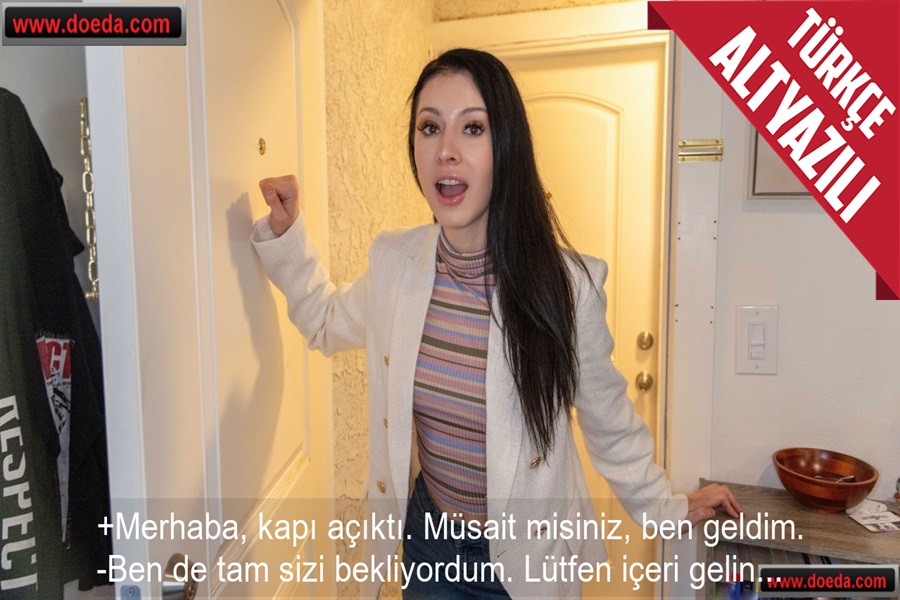 Kendi İşini Kuran Emlakçı Kız Evini Satmak İsteyen Adamla Amözleşme İmzaladı