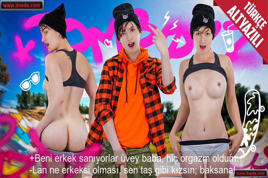 Erkeksi Giyindiği Zorbalığa Uğrayan Kıza Üvey Babadan Orgazm Deneyimi